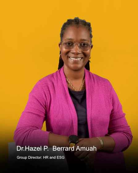 Dr Hazel Group Director HR and ESG